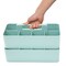 Enjoy Organizer Portable Caddy with Handle – 8-Compartment Storage Bin with Removable Dividers for Office, Crafts, and Home – Made in USA